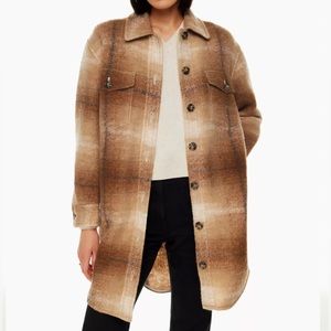 Wilfred Ganna Plaid Jacket Shirt
